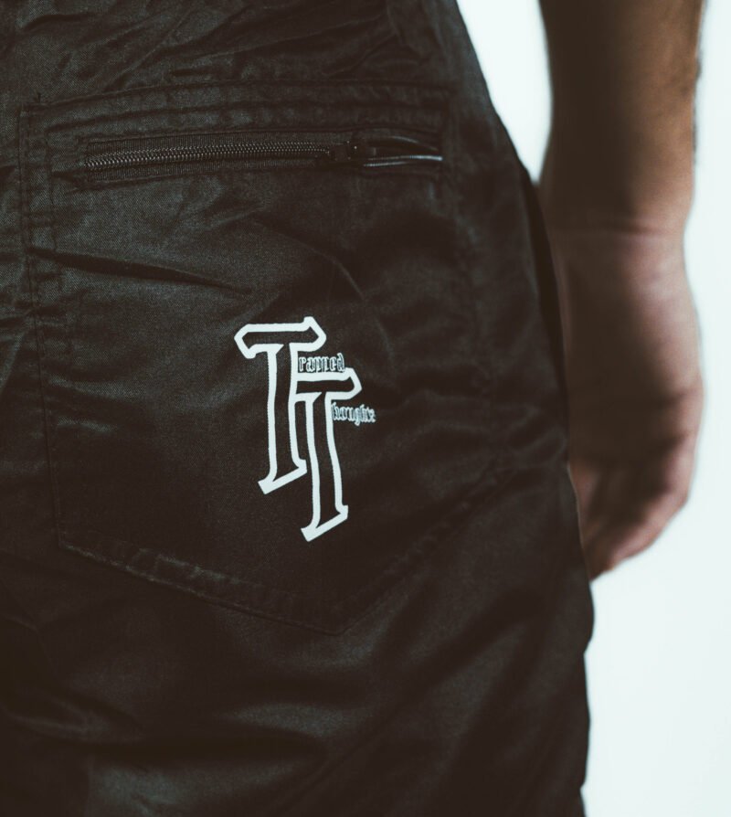 Curved Signature Logo Shorts - Black - Afbeelding 2