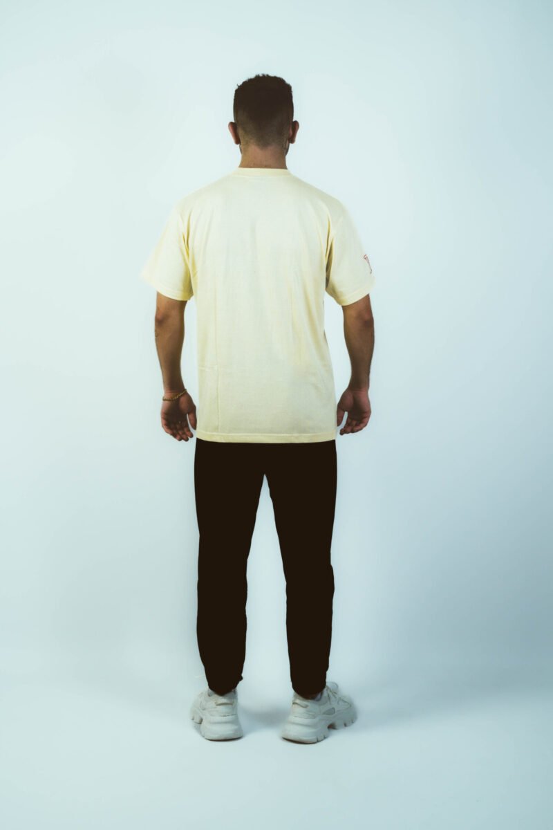 "Fame Kills" T-shirt - Beige - Afbeelding 4