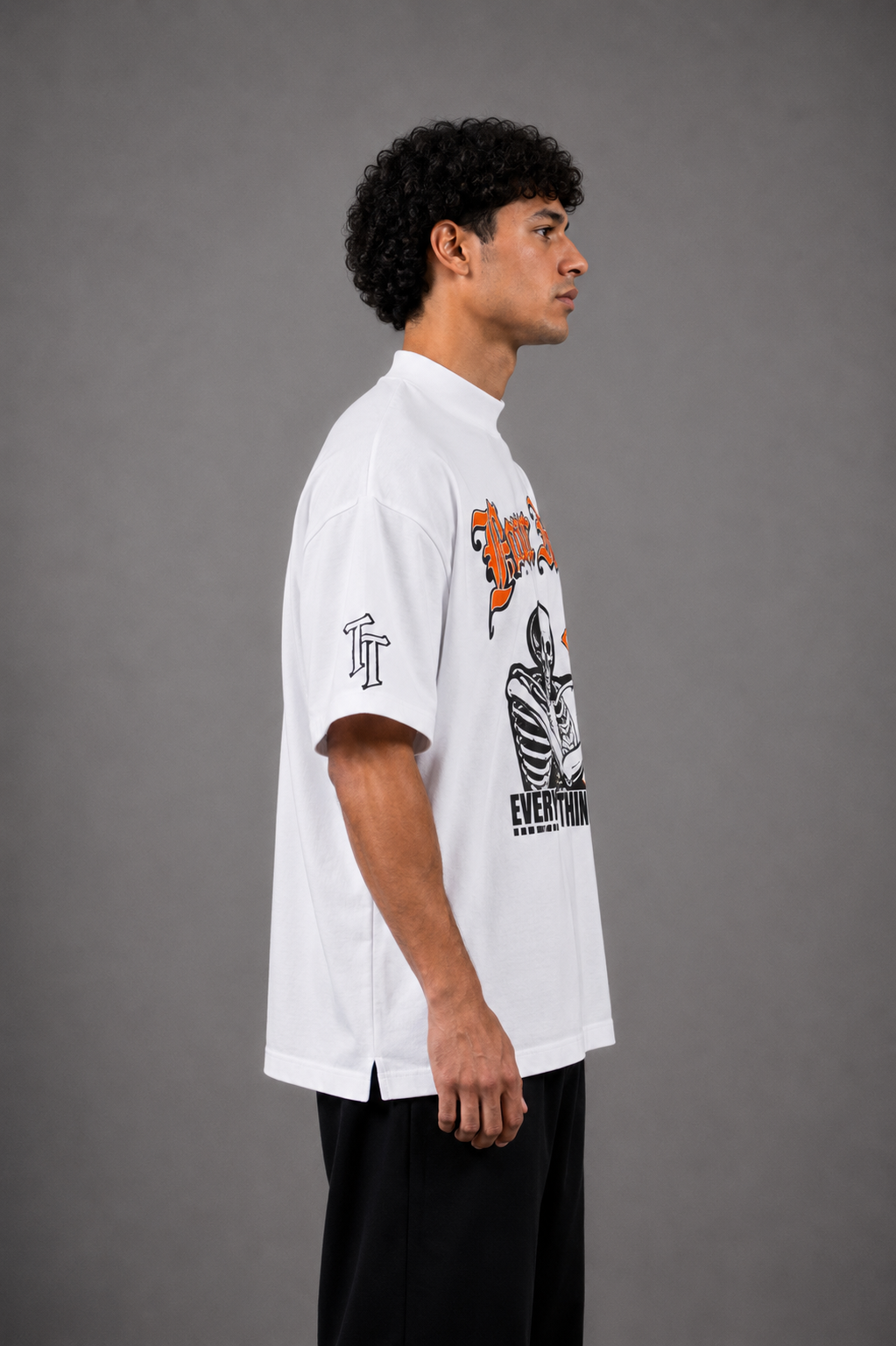 "Fame Kills" T-shirt - White - Afbeelding 2