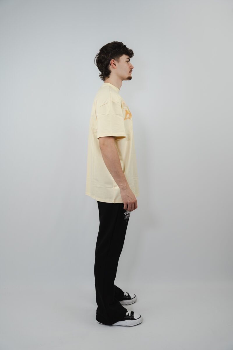 "Fallen Angles" T-shirt - Sand - Afbeelding 3